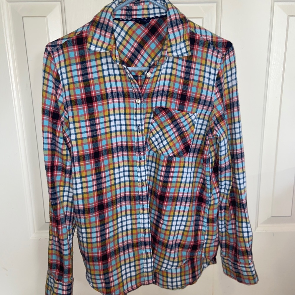 cute multicolor flannel